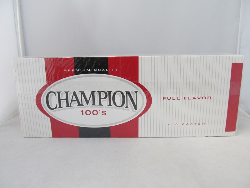Champion All-Natural Tobacco Alternative Pack 10/20 CIGARETTES - 100's