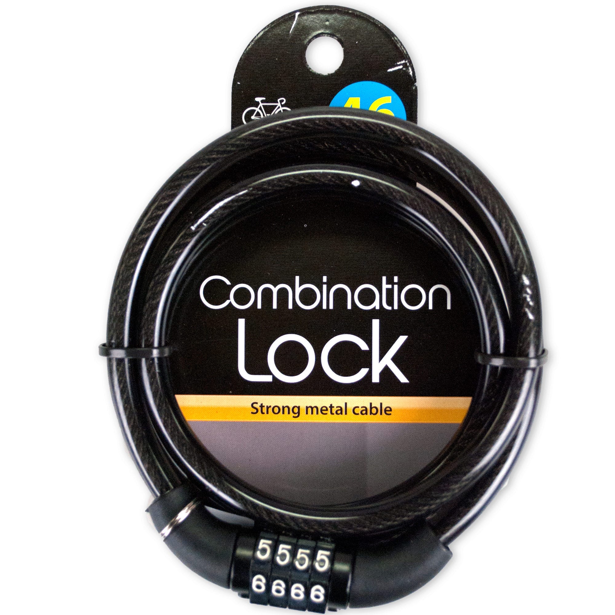 Combination Cable Lock - Qty 12
